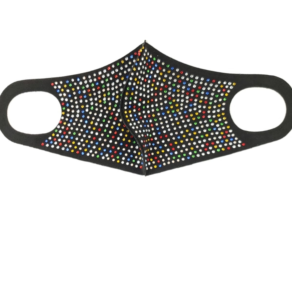Women Sequined Face Mask
